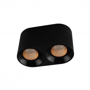 DK3096-BK+BR Светильник накладной IP 20, 10 Вт, GU5.3, LED, черный/бронзовый, пластик в Сургуте - surgut.mebel24.online | фото