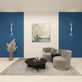 DK5022-WH Настенный светильник, IP20, до 15 Вт, LED, 2xGU10, белый, алюминий в Сургуте - surgut.mebel24.online | фото 3