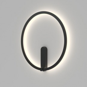 DK5035-BK Бра ROUND со светодиодом, IP20, 24W, 3000/4000/6500K, черный, алюминий в Сургуте - surgut.mebel24.online | фото