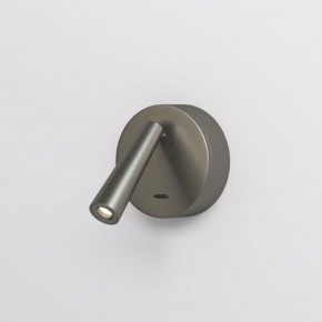 DK5072-DN Бра SHINE WALL со светодиодом, D104*H68, IP20, 3000К, 3W, RA?90, темный никель, алюминий в Сургуте - surgut.mebel24.online | фото 2