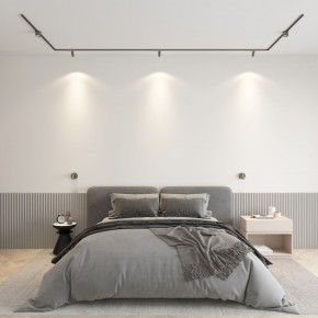 DK5072-DN Бра SHINE WALL со светодиодом, D104*H68, IP20, 3000К, 3W, RA?90, темный никель, алюминий в Сургуте - surgut.mebel24.online | фото 4