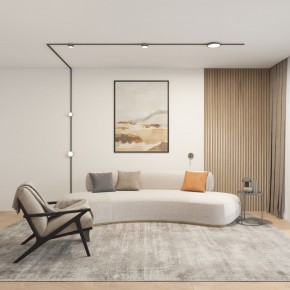 DK5072-DN Бра SHINE WALL со светодиодом, D104*H68, IP20, 3000К, 3W, RA?90, темный никель, алюминий в Сургуте - surgut.mebel24.online | фото 5