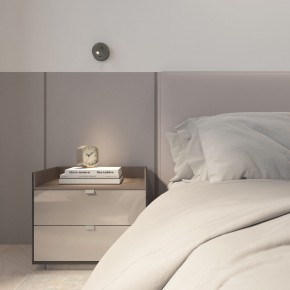 DK5072-DN Бра SHINE WALL со светодиодом, D104*H68, IP20, 3000К, 3W, RA?90, темный никель, алюминий в Сургуте - surgut.mebel24.online | фото 9
