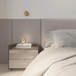 DK5072-SB Бра SHINE WALL со светодиодом, D104*H68, IP20, 3000К, 3W, RA?90, сатинированная латунь, алюминий в Сургуте - surgut.mebel24.online | фото 9