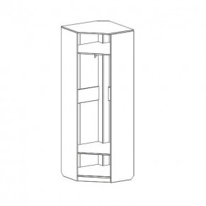 ЭЛАНА Прихожая (модульная) Дуб сонома в Сургуте - surgut.mebel24.online | фото 5