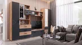 БЕЛЛА Гостиная (модульная) графит в Сургуте - surgut.mebel24.online | фото 1