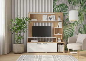 Гостиная Ника (Крафт золотой-белый) в Сургуте - surgut.mebel24.online | фото 3