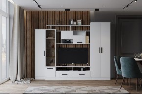 Гостиная Оскар-5 Белый в Сургуте - surgut.mebel24.online | фото