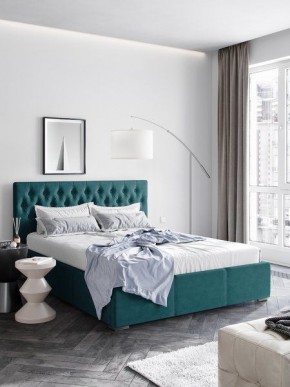Интерьерная Кровать Октавия Бирюзовый 1400x2000 в Сургуте - surgut.mebel24.online | фото 1