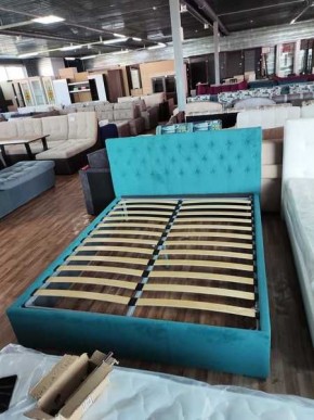 Интерьерная Кровать Октавия Бирюзовый 1400x2000 в Сургуте - surgut.mebel24.online | фото 2