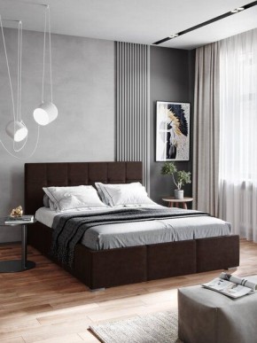 Интерьерная Кровать Рио 1.6 Ортопед на опорах Коричневый  в Сургуте - surgut.mebel24.online | фото