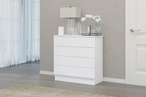 Комод Фаворит-3 (Белый текстурный) в Сургуте - surgut.mebel24.online | фото