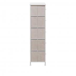 Комод Leset Линкс 5 ящ. (к/з), Каркас Белый, ящики Белые в Сургуте - surgut.mebel24.online | фото 5