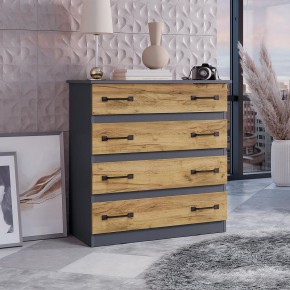 Комод Лофт (графит/крафт) в Сургуте - surgut.mebel24.online | фото 3