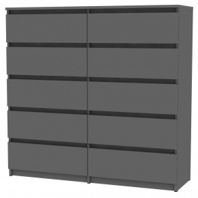 Комод Malta light K154 (Графит) в Сургуте - surgut.mebel24.online | фото