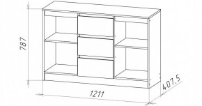 НИЦЦА-5 Комод (НЦ.05) в Сургуте - surgut.mebel24.online | фото 2