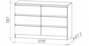НИЦЦА-7 Комод (НЦ.07) в Сургуте - surgut.mebel24.online | фото 3