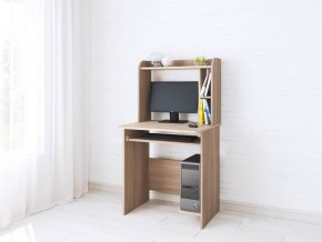 Компьютерный стол Грета-1 ясень шимо/дуб сонома в Сургуте - surgut.mebel24.online | фото