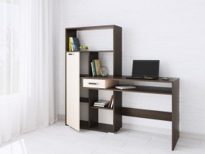 Компьютерный стол Квартет-8 венге/дуб молочный в Сургуте - surgut.mebel24.online | фото