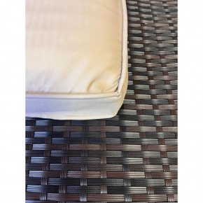 Комплект плетеной мебели  YR822Br Brown-Beige (подушка бежевая) в Сургуте - surgut.mebel24.online | фото 2
