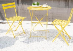 Комплект садовой мебели OTS-001R (стол + 2 стула) металл в Сургуте - surgut.mebel24.online | фото 9
