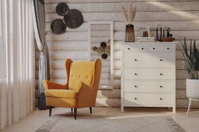 Кресло для отдыха Вало жёто-оранжевый, ткань рогожка в Сургуте - surgut.mebel24.online | фото 3
