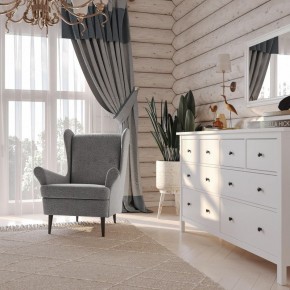 Кресло для отдыха Вало серый, ткань рогожка в Сургуте - surgut.mebel24.online | фото 2