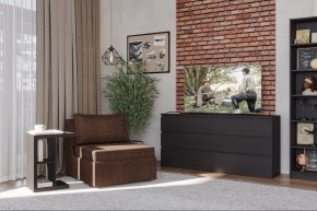 Кресло для отдыха Йоки коричневое, ткань рогожка в Сургуте - surgut.mebel24.online | фото 4