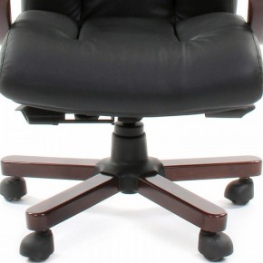 Кресло для руководителя Chairman 421 черный/орех темный, черный в Сургуте - surgut.mebel24.online | фото 4