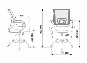 Кресло компьютерное CH-695N/SL/BLACK в Сургуте - surgut.mebel24.online | фото