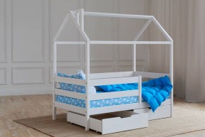 Кровать-домик 80*160 Белый в Сургуте - surgut.mebel24.online | фото 3