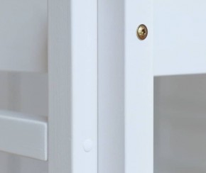 Кровать-домик двухъярусная 80*190 Белый в Сургуте - surgut.mebel24.online | фото 3