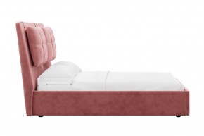 Кровать Ester 1400 с основанием и ПМ (Ультра коралл) Модель 311 в Сургуте - surgut.mebel24.online | фото 3