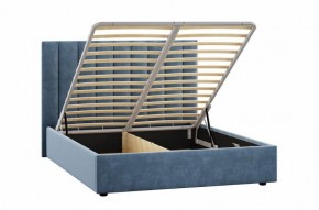 Кровать Ingrid 1600 с основанием и ПМ (Галакси лайт 22) Модель 312 в Сургуте - surgut.mebel24.online | фото 2