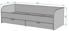 Кровать Ольга L54 (800*2000) в Сургуте - surgut.mebel24.online | фото 2