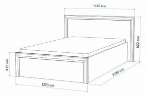 Кровать полутораспальная Нобиле Кр-120 в Сургуте - surgut.mebel24.online | фото 3