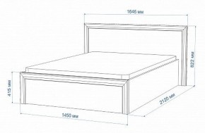 Кровать полутораспальная Нобиле Кр-140 в Сургуте - surgut.mebel24.online | фото 2