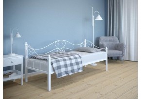 Кровать Венеция 90х190 белый муар в Сургуте - surgut.mebel24.online | фото
