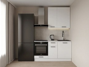 Кухонный гарнитур Белый Глянец 1600 h950 (Стол. 26мм) в Сургуте - surgut.mebel24.online | фото 1