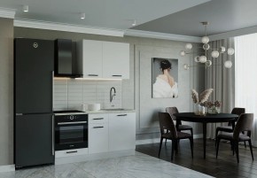 Кухонный гарнитур Белый Глянец 1600 (Стол. 38мм) в Сургуте - surgut.mebel24.online | фото 1