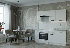 Кухонный гарнитур Белый Глянец 1800 (Стол. 26мм) в Сургуте - surgut.mebel24.online | фото 1