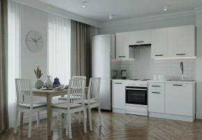 Кухонный гарнитур Белый Глянец 2000 (Стол. 38мм) в Сургуте - surgut.mebel24.online | фото