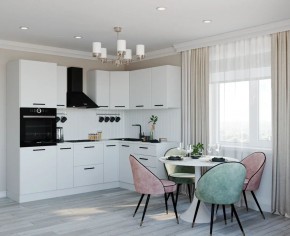 Кухонный гарнитур Белый Глянец 2400*1600 (Стол. 26мм) в Сургуте - surgut.mebel24.online | фото