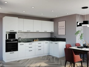 Кухонный гарнитур Белый Глянец 3200*1400 (Стол. 38мм) в Сургуте - surgut.mebel24.online | фото
