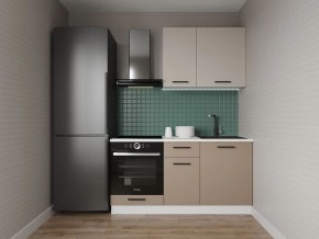 Кухонный гарнитур Каппучино 1600 (Стол. 38мм) в Сургуте - surgut.mebel24.online | фото