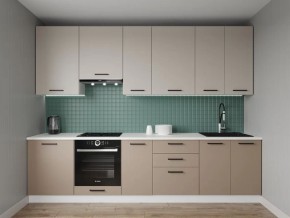 Кухонный гарнитур Каппучино 3000 h950 (Стол. 38мм) в Сургуте - surgut.mebel24.online | фото