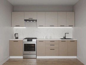 Кухонный гарнитур Каппучино 3000 (Стол. 26мм) в Сургуте - surgut.mebel24.online | фото
