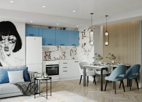 Кухонный гарнитур Капри 2550 (Стол. 26мм) в Сургуте - surgut.mebel24.online | фото