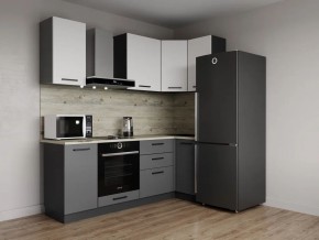 Кухонный гарнитур Меренга 2200*1000 (Стол. 26мм) в Сургуте - surgut.mebel24.online | фото 1