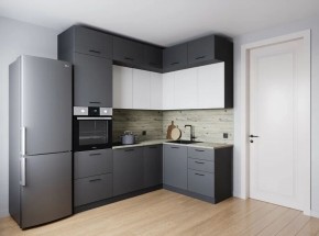 Кухонный гарнитур Меренга 2200*1700 (Стол. 38мм) в Сургуте - surgut.mebel24.online | фото